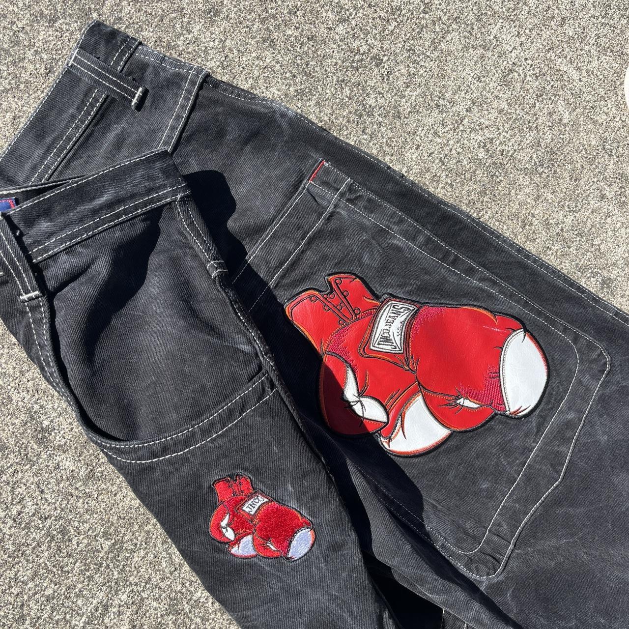 JNCO Jeans Boxing Glove Measurements: 32x30 (Tagged... - Depop