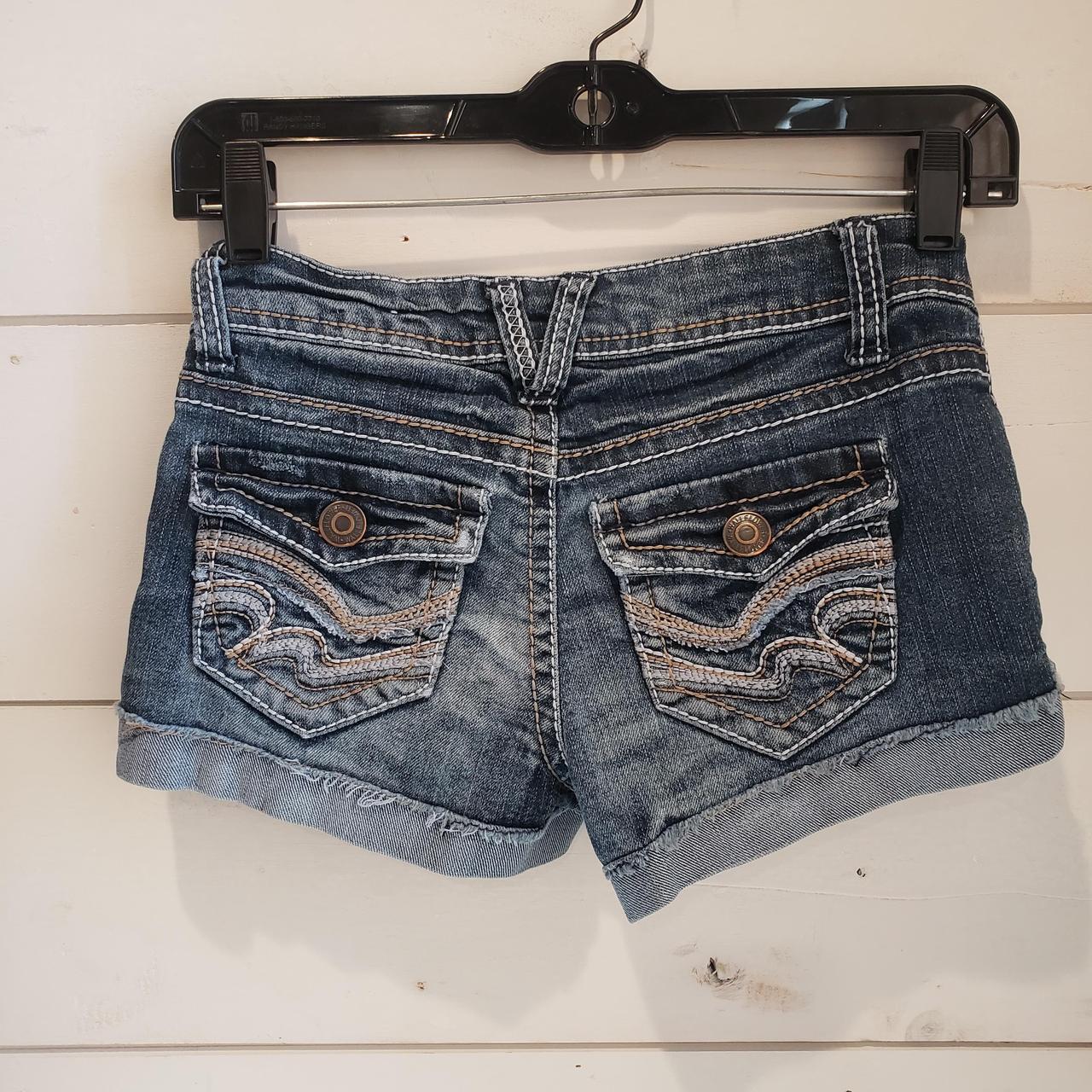 WallFlower Women's Blue Shorts | Depop