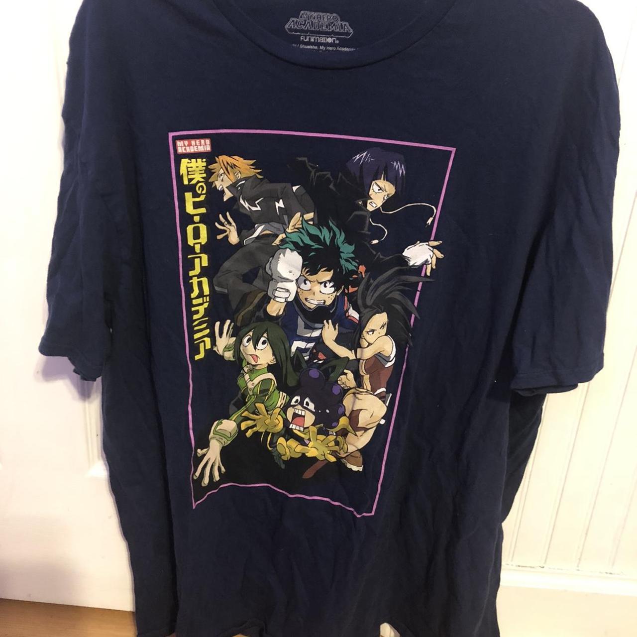 MHA shirt. never worn - was given as a gift but i... - Depop