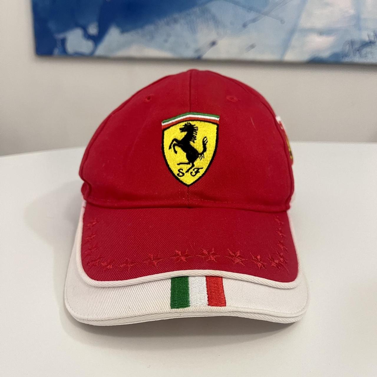 Ferrari Challenge Stradale Red Cap F1 Official... - Depop