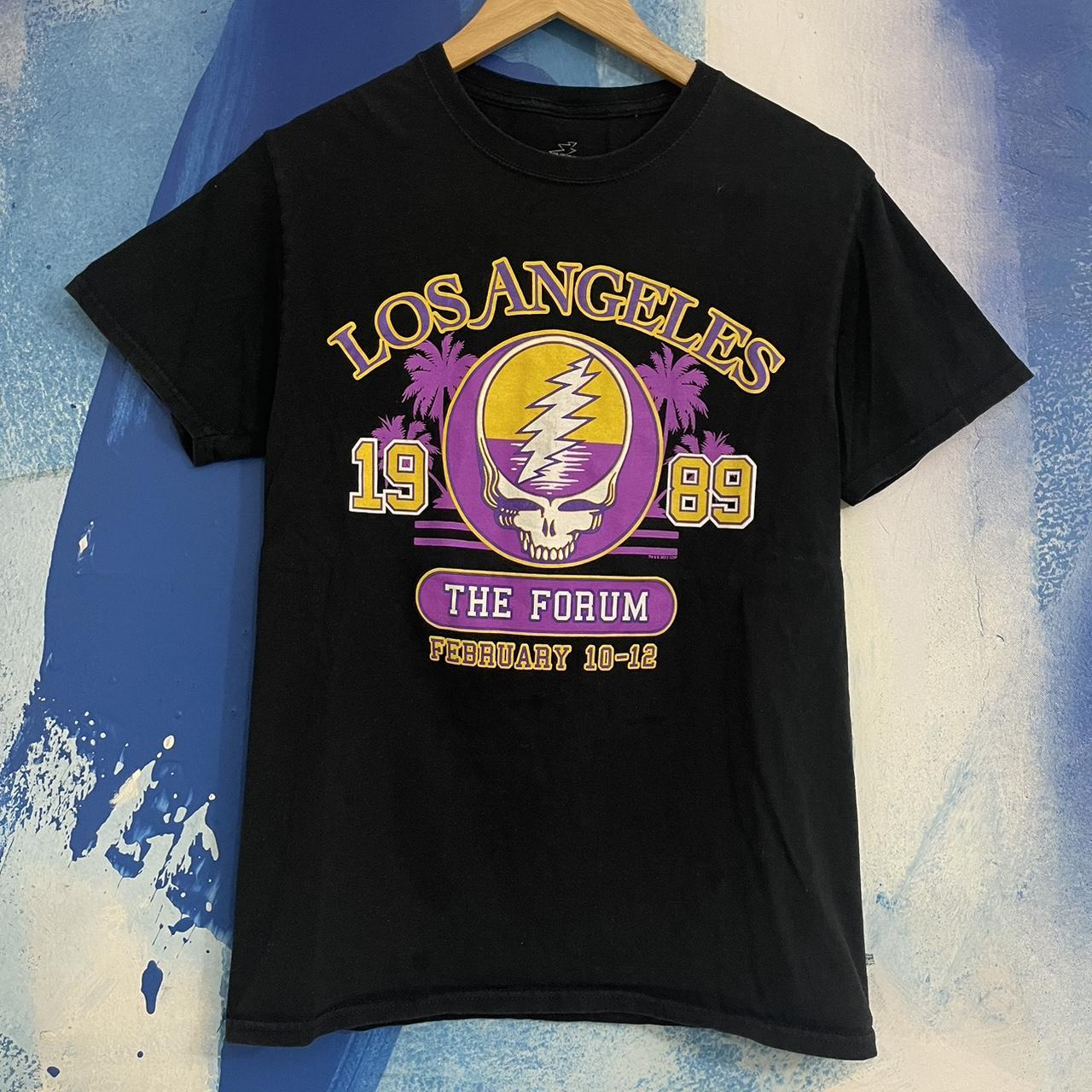 Vintage LA rams t-shirt with stains on the left - Depop