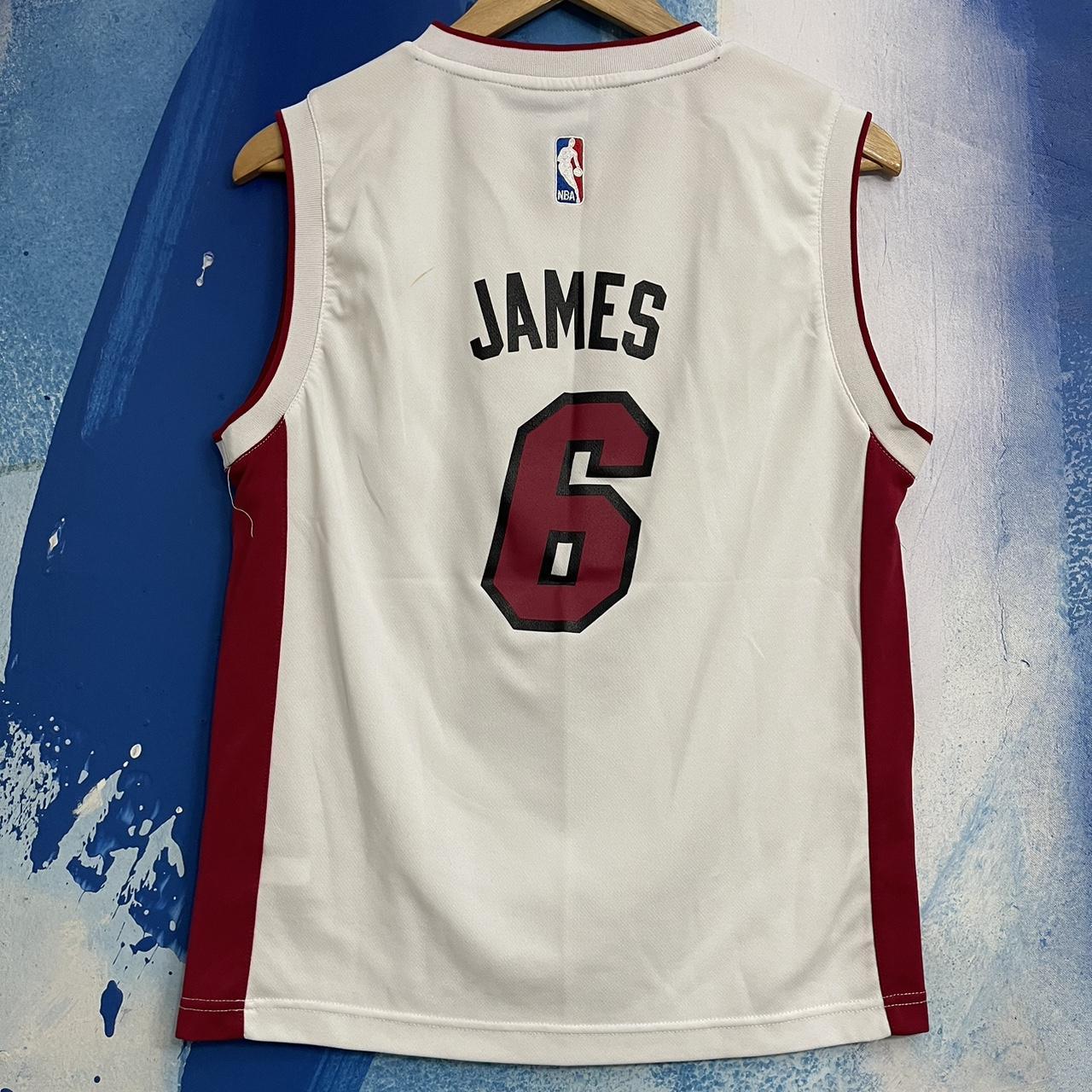 lebron james heat jersey