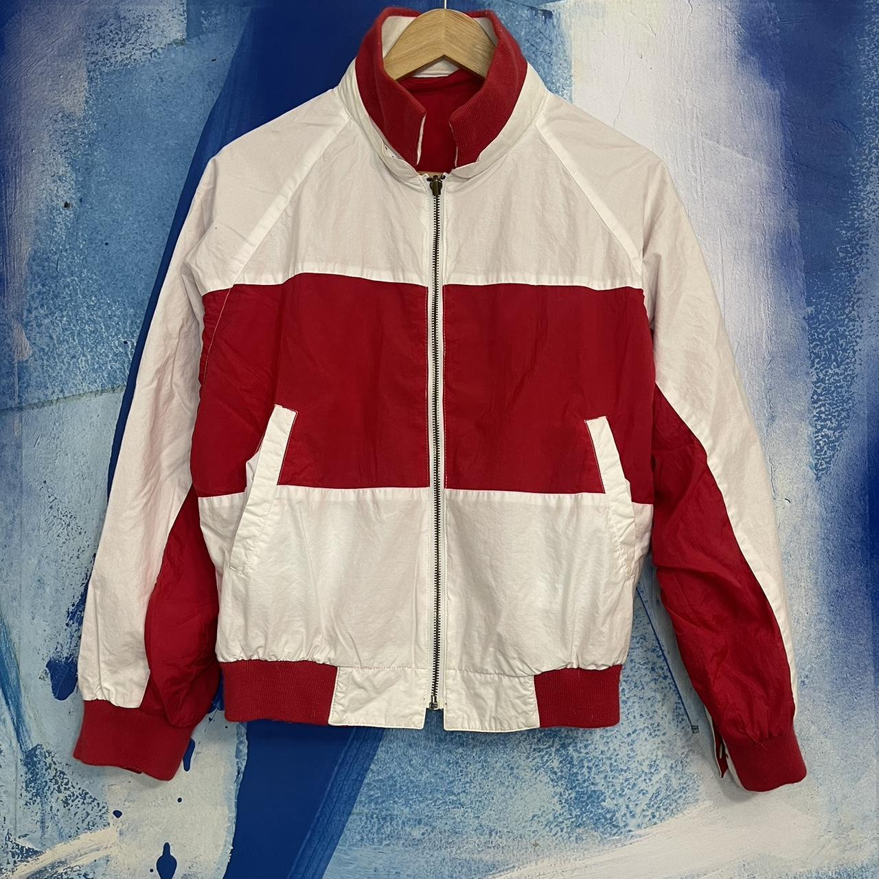 Nautica Reversible Windbreaker Jacket Size Small/Medium Depop