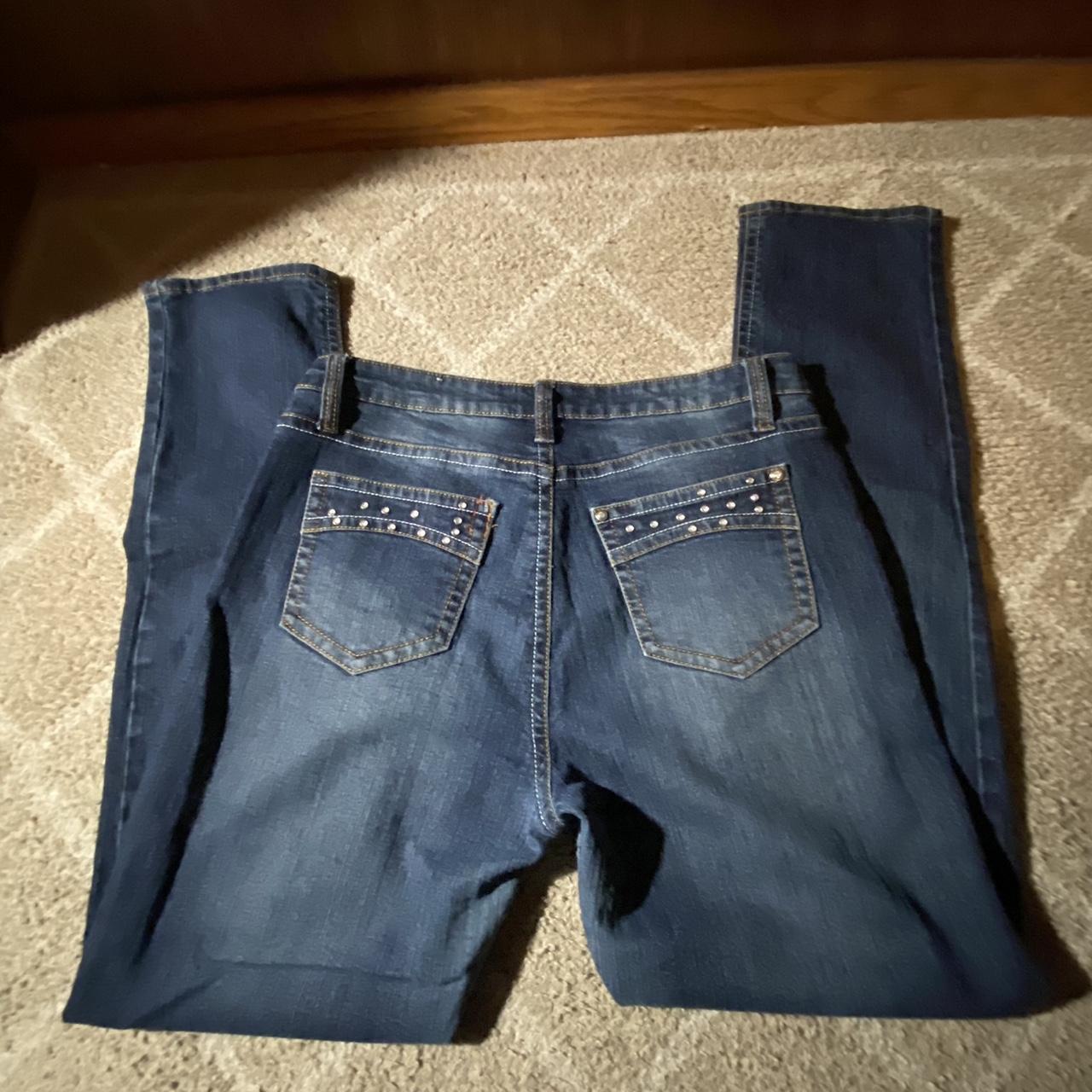 Y2K vip jeans Simple design nun to major No... - Depop