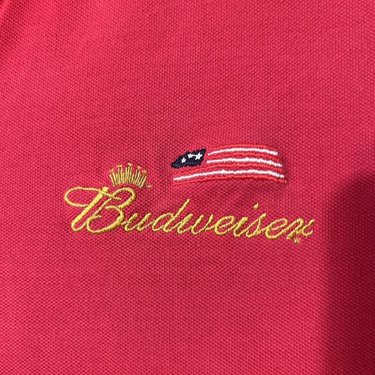 Los Angeles Dodgers Polo Shirt! The BUDWEISER - Depop