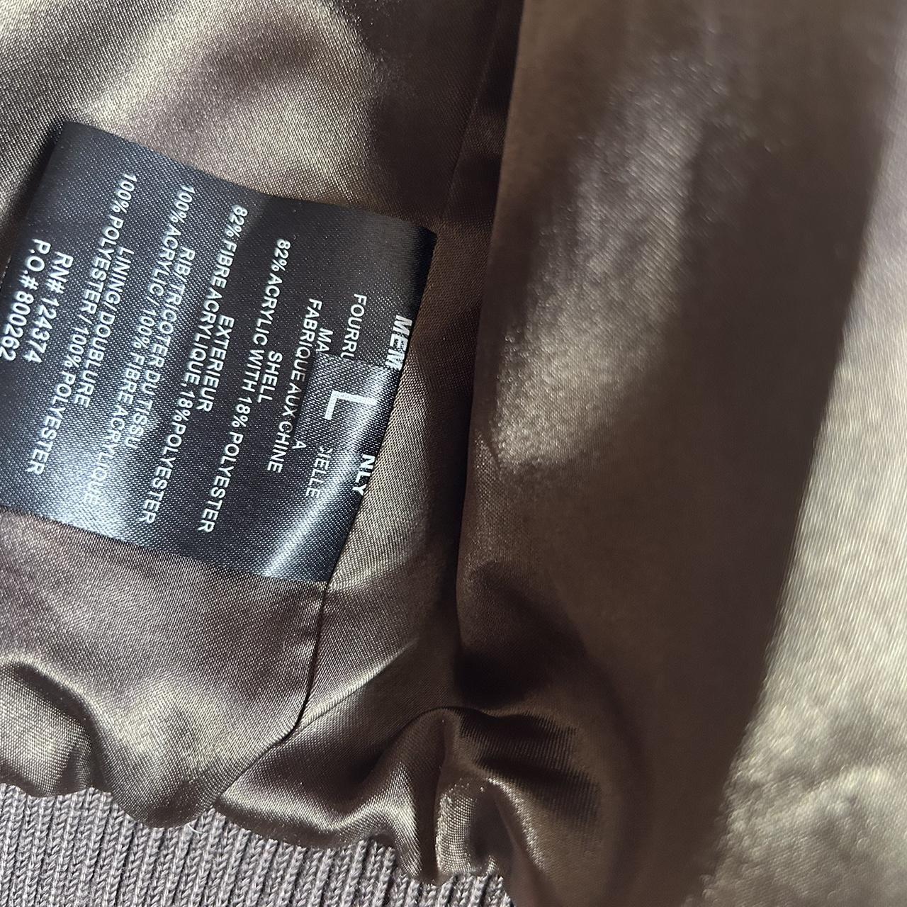 Faux fur jacket with a zipper furjacket Depop