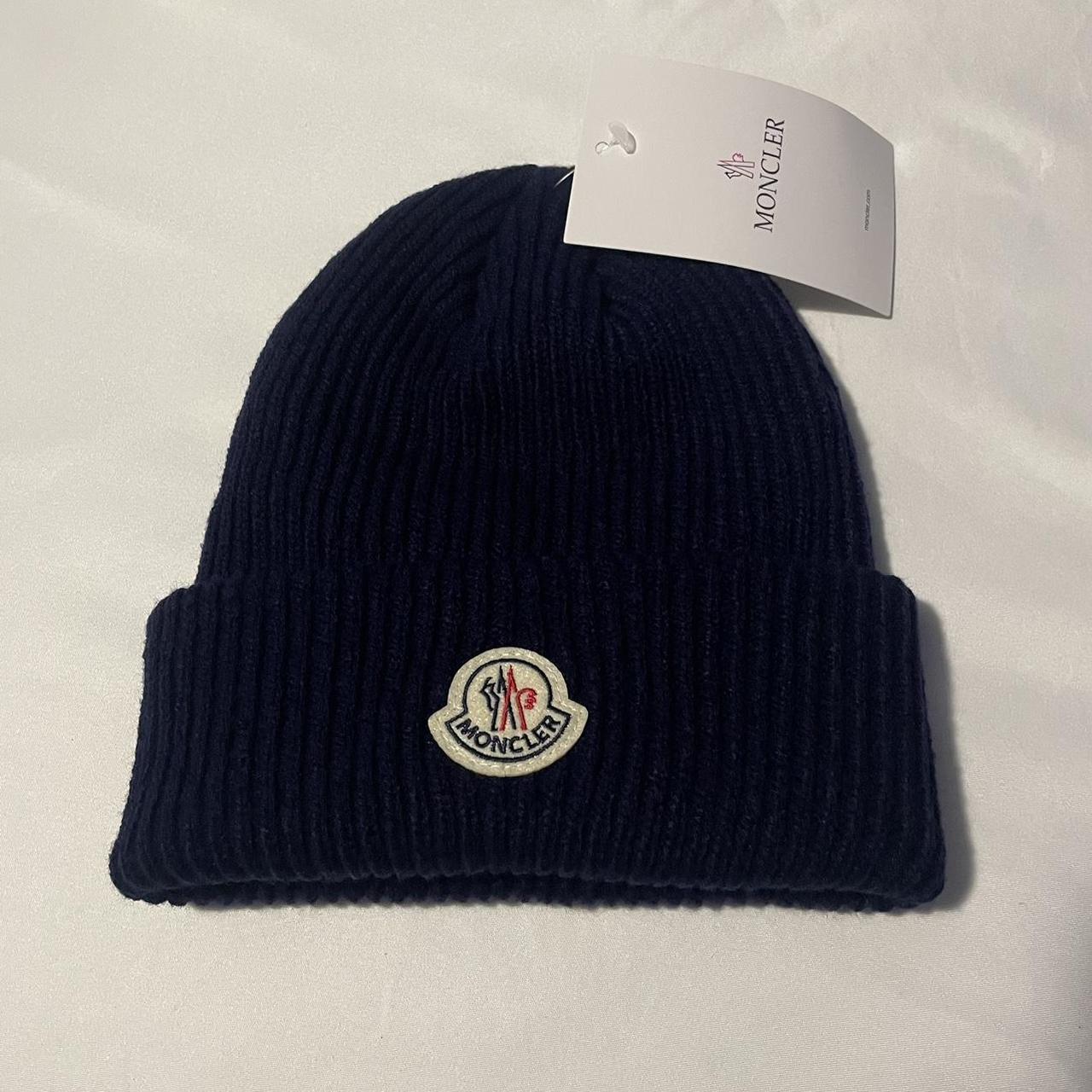 Moncler beanie One size fits all Heavy weight... - Depop