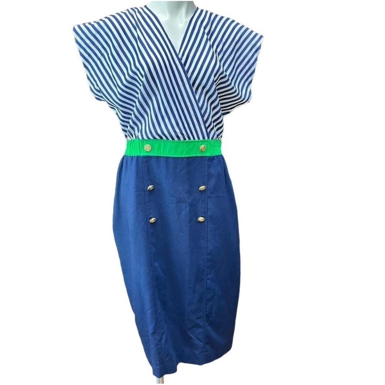 Source Unknown Women's Suit - Blue/Green - 16 – D… - image 1