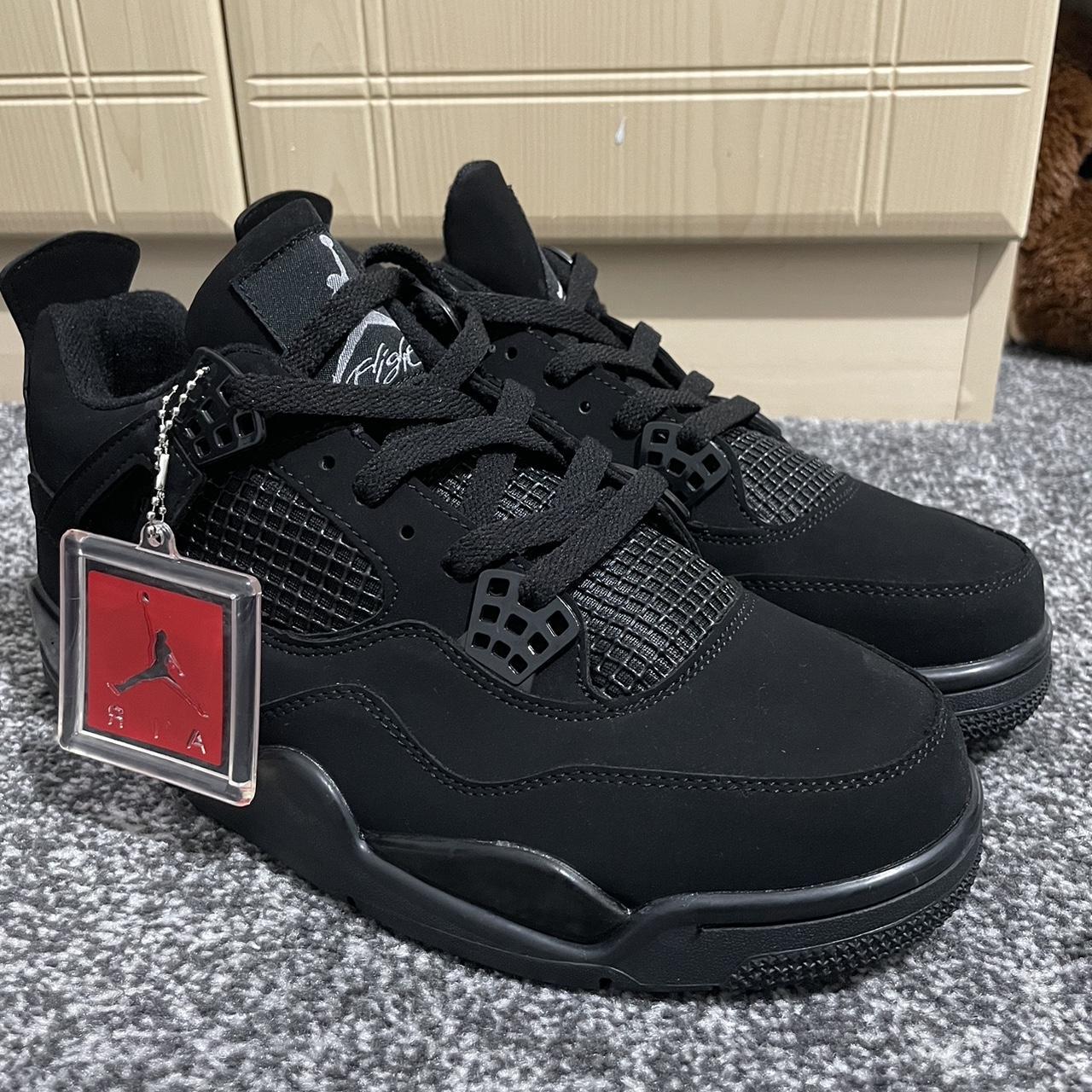 Jordan 4 Black Cats UK 9, Fast delivery. Depop