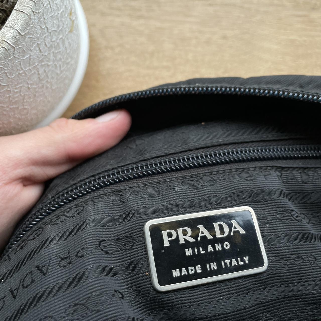 Vintage Prada Messenger Bag 90s nylon y2k shoulder... - Depop