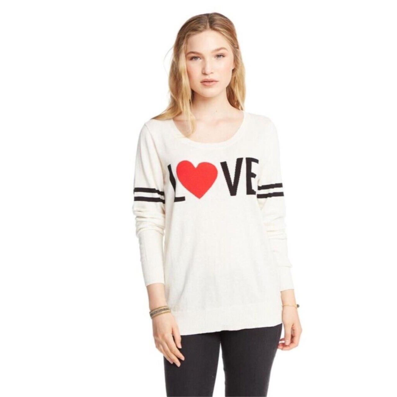 Chaser heart outlet sweater