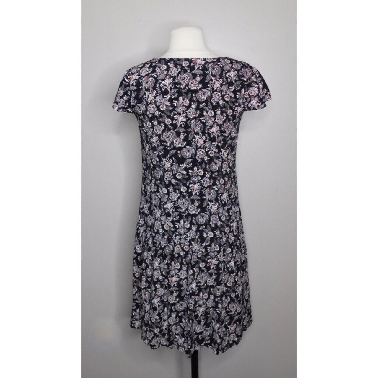 GARNET HILL Floral Summer Day Dress Black Floral Depop