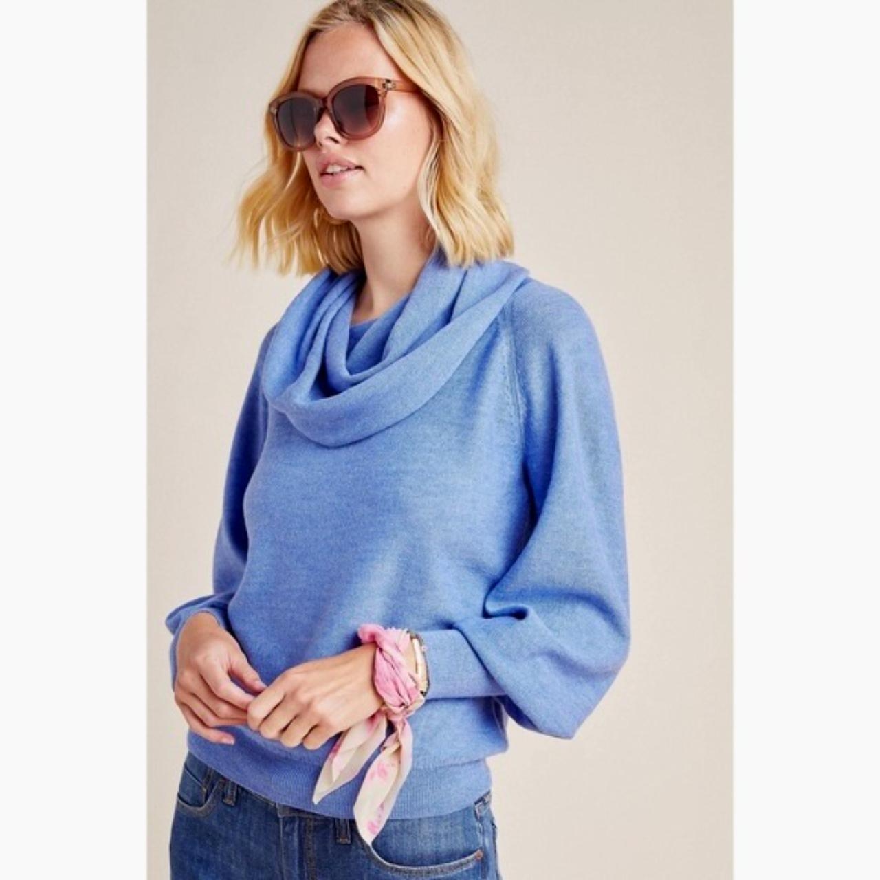 Anthropologie cowl hot sale neck sweater