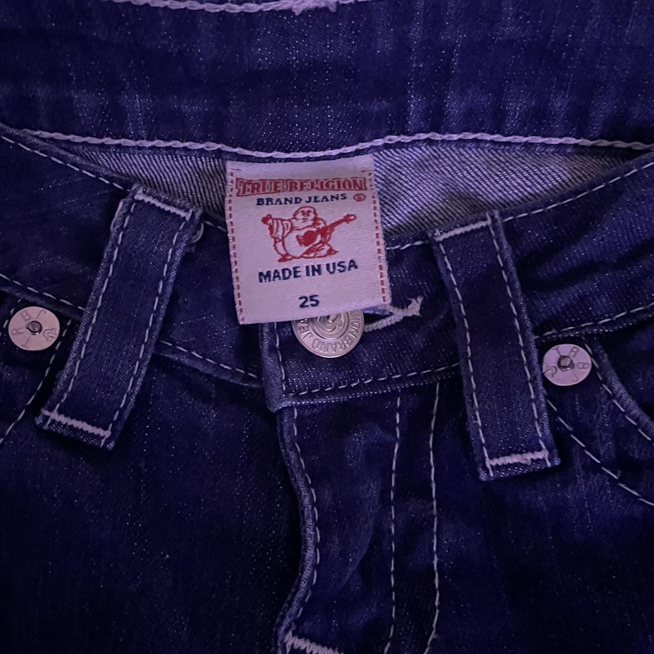 True Religion Embellished Jeans • Size 25 low rise... - Depop