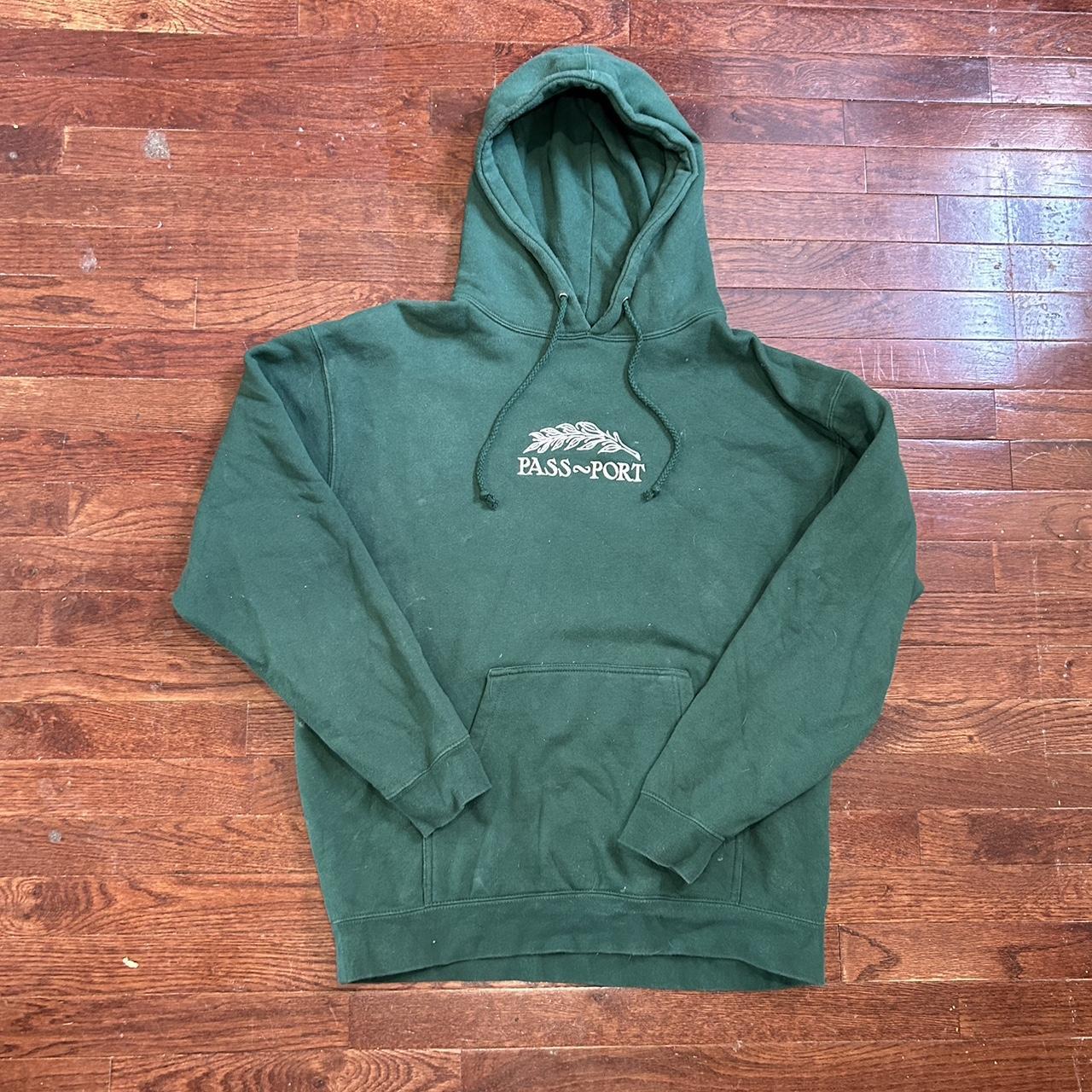 #passport Hoodie Size L Mens, Fits Baggy. #skater - Depop