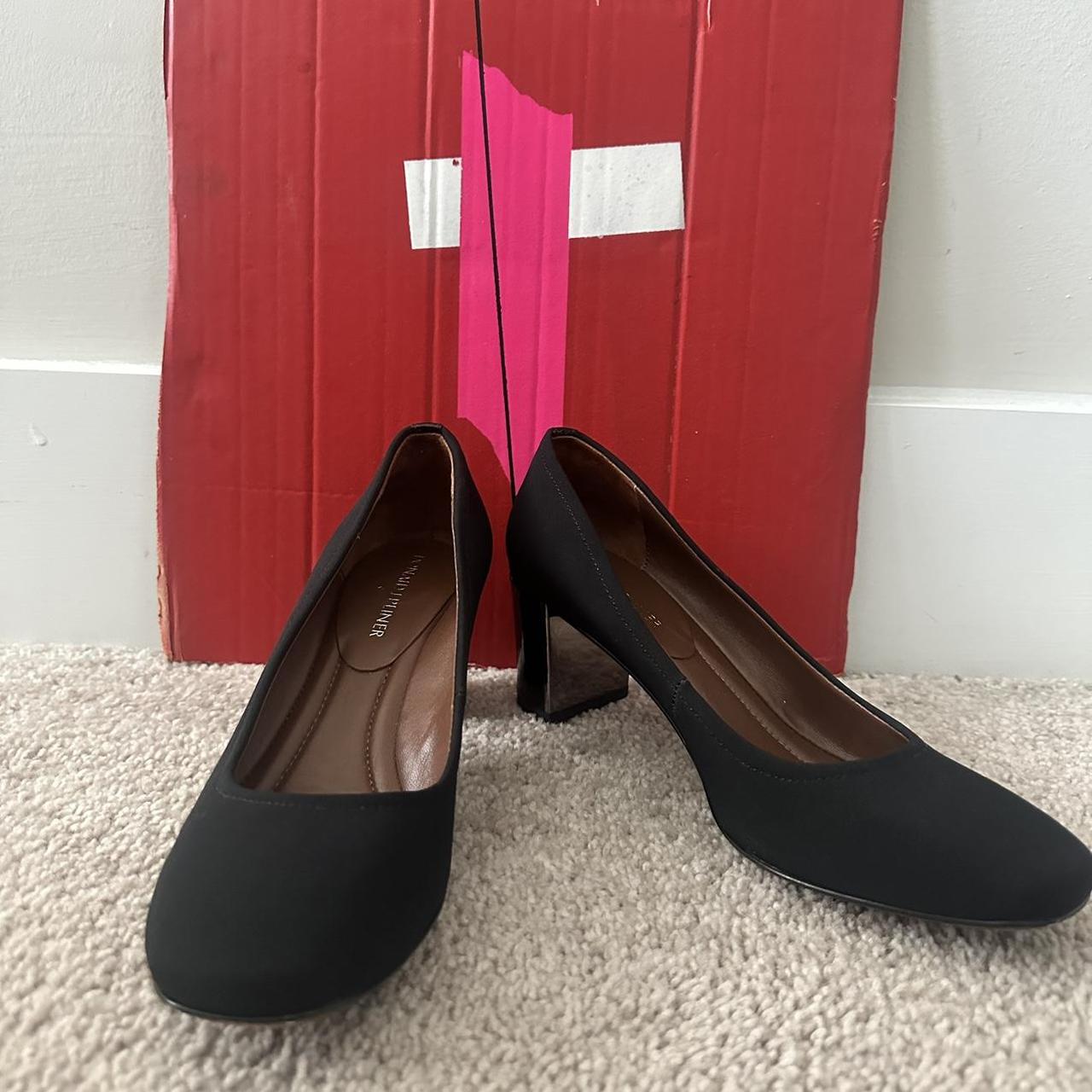 donald pliner parris block heel pump