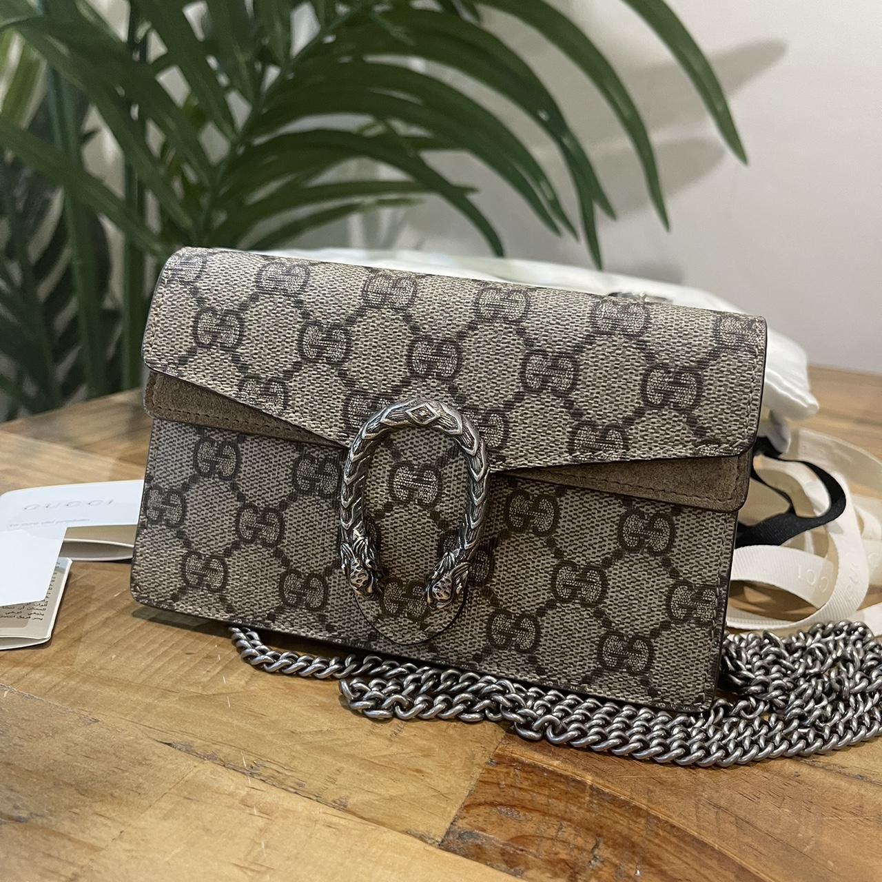 Gucci dionysus super mini bag in great condition... - Depop