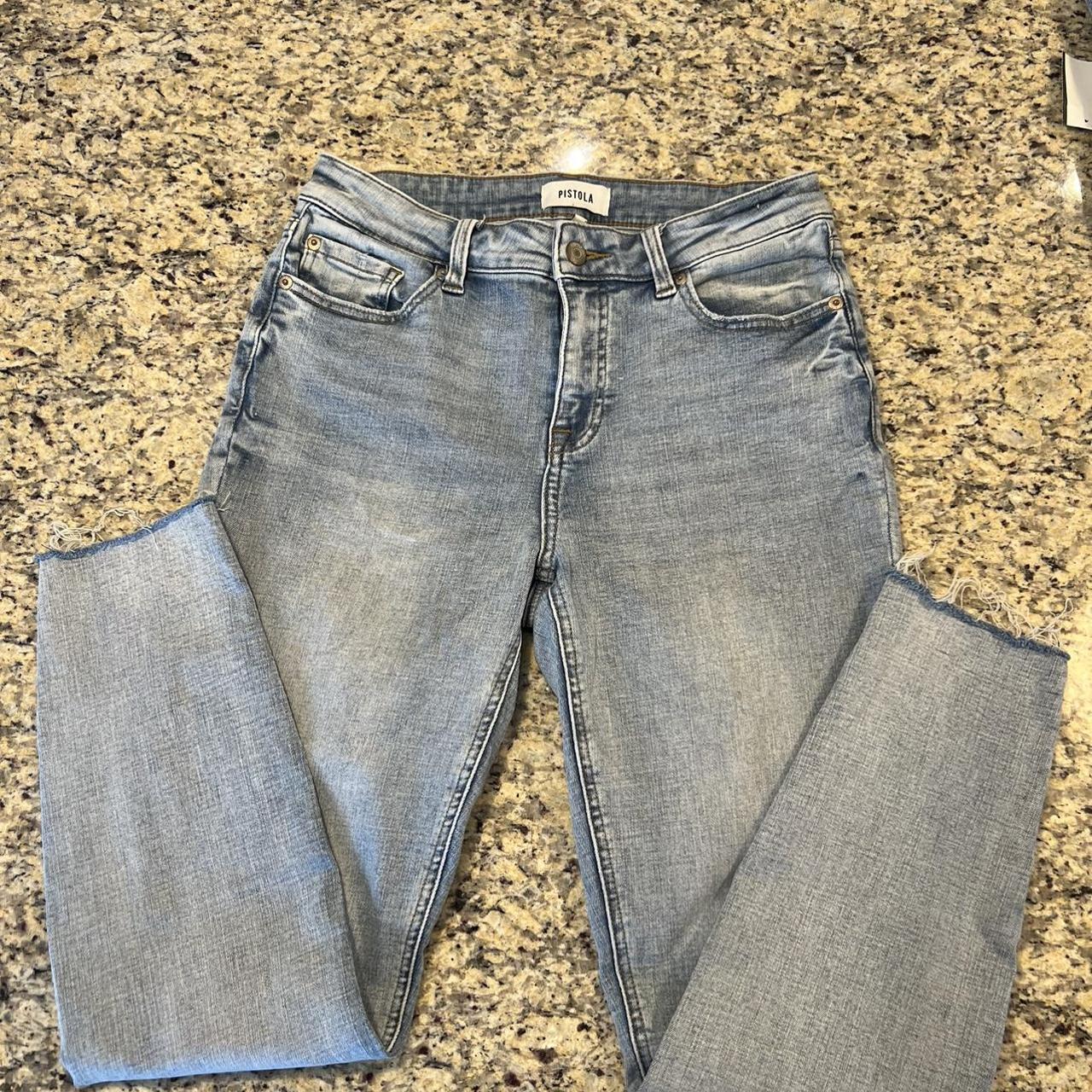 Pistola Women's Blue Jeans | Depop