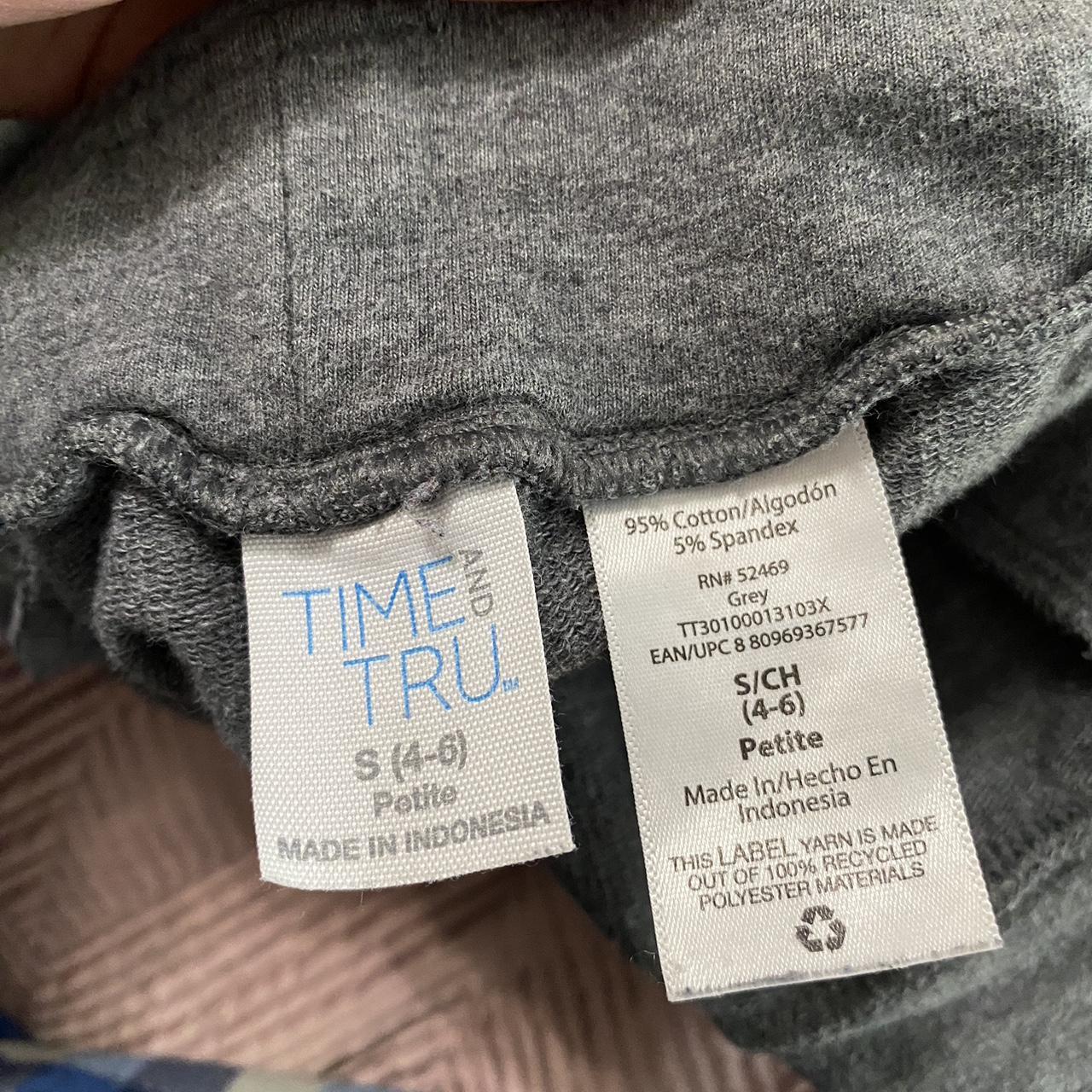 Time and discount tru petite sweatpants