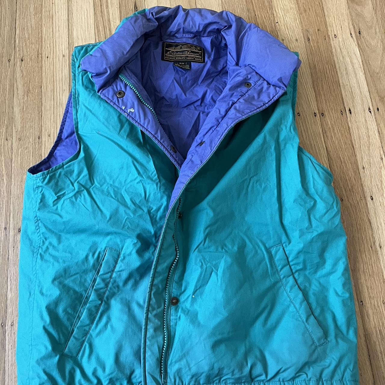 true vintage deadstock ‘80s eddie bauer puffer vest!... - Depop