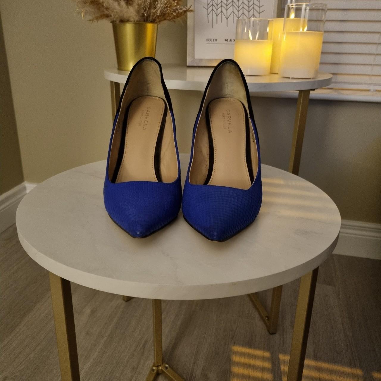 kurt geiger carvela black heels