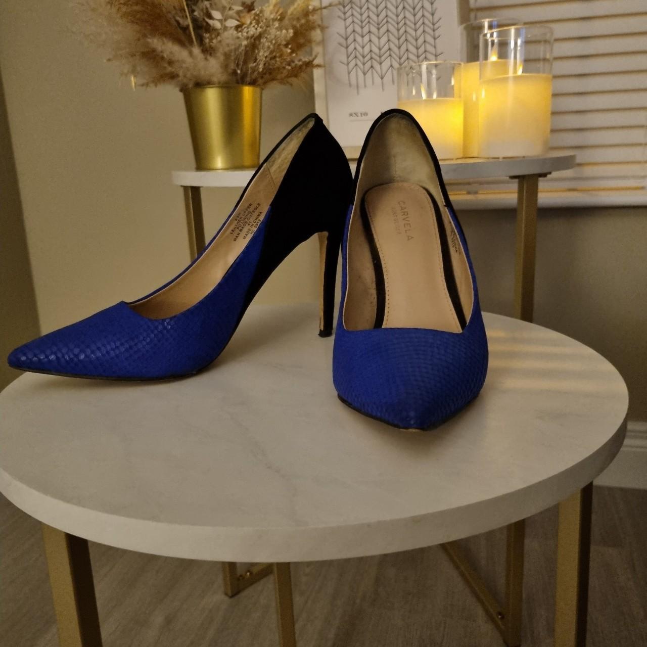 kurt geiger carvela black heels