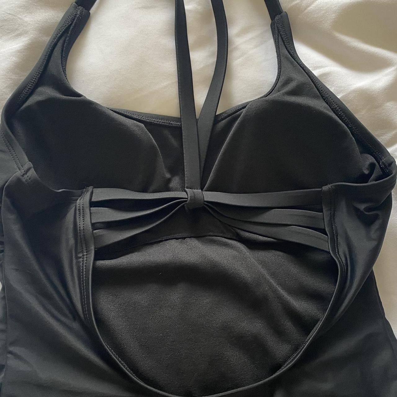 Hurley Women's Black Swimsuit-one-piece | Depop