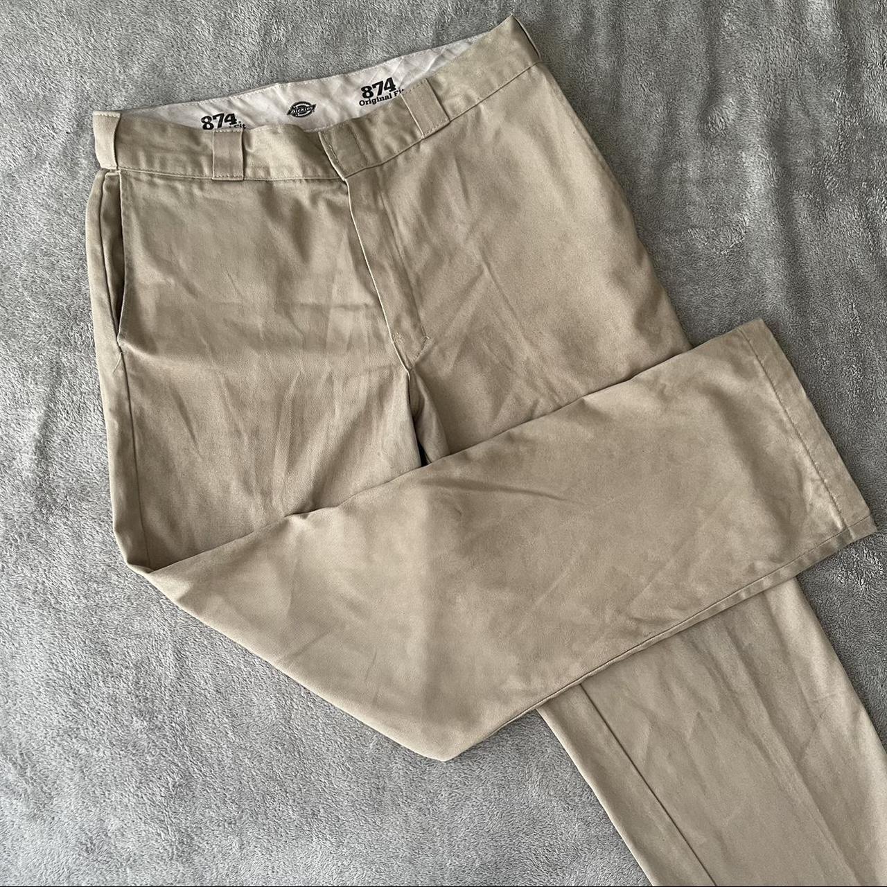 Beige Dickies 874 Original Fit Pants Size 34 x... - Depop