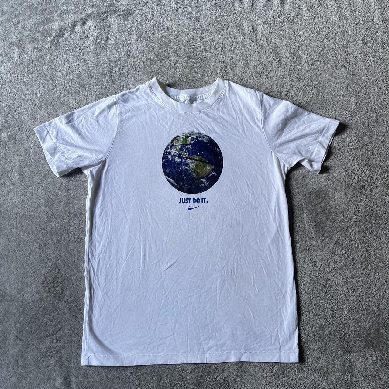 Nike Earth Basketball Tee Size XL (Kids) Great... - Depop