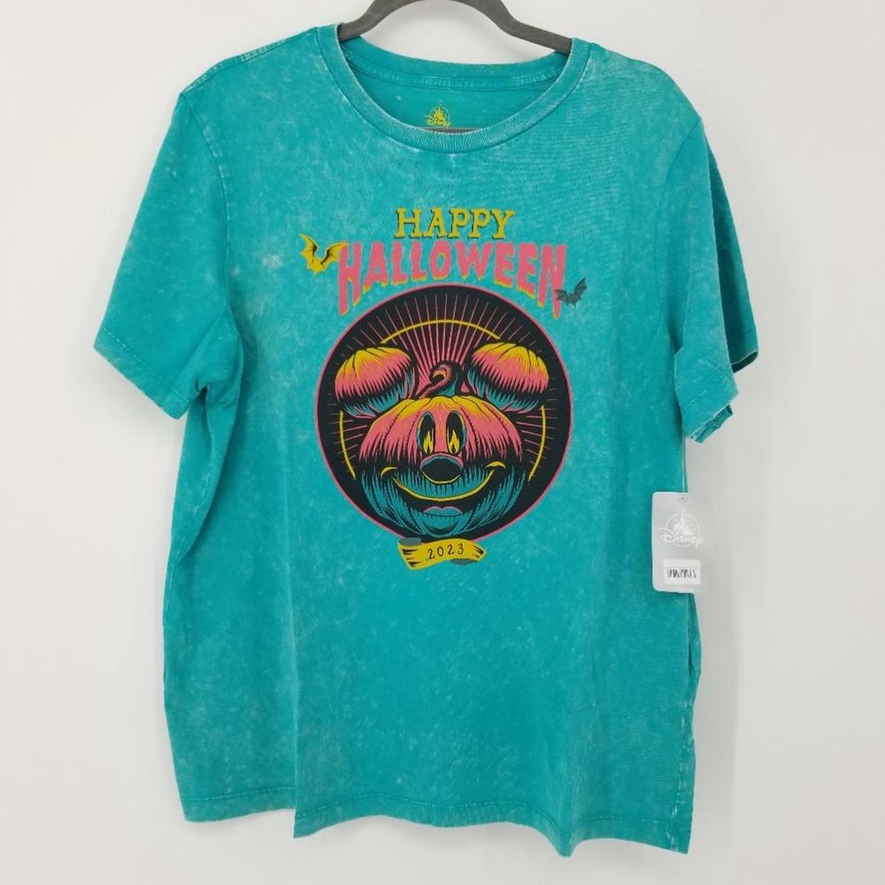 teal mickey mouse shirt