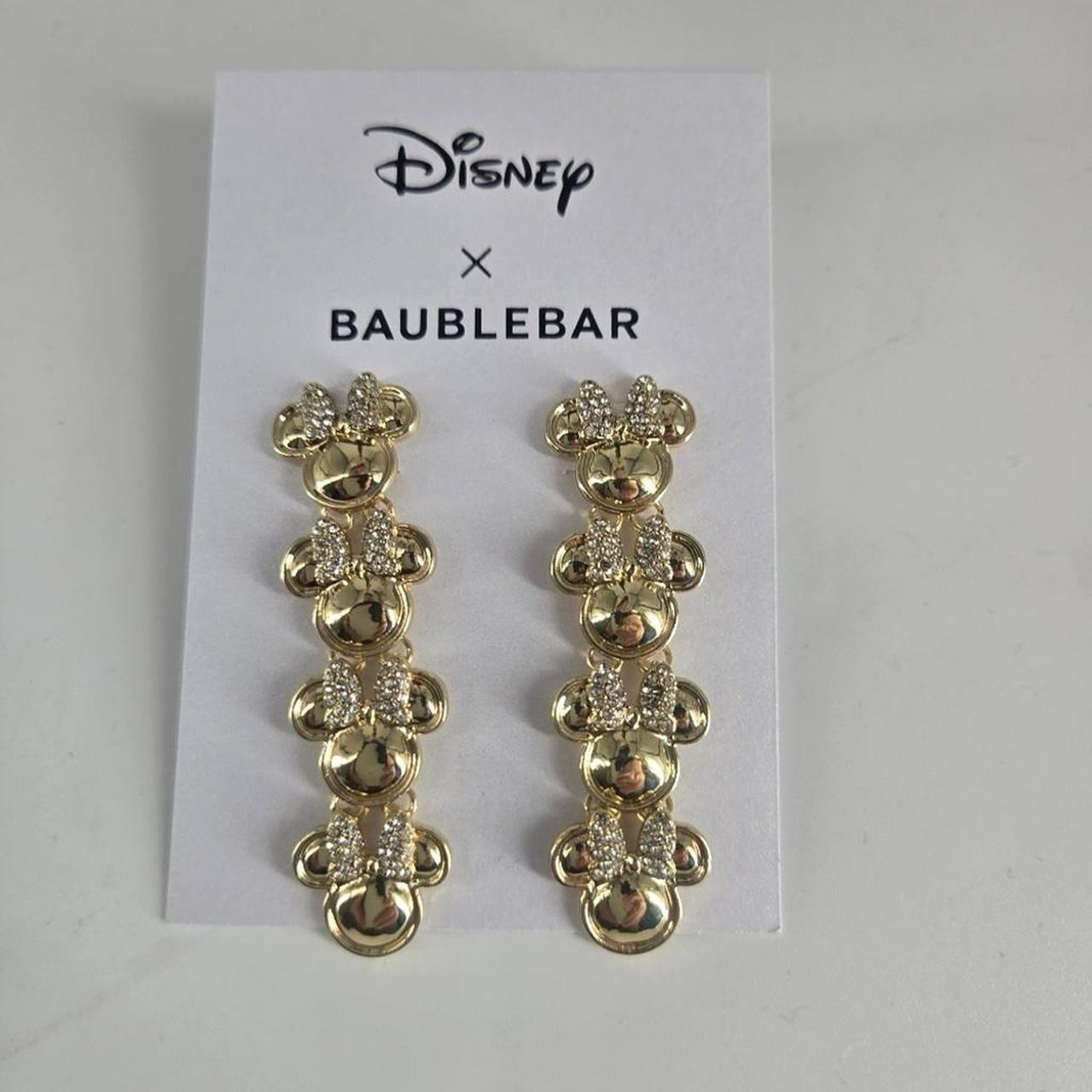 【Baublebar】★ピアス★ Minnie Mouse Bride Drop Earrings Disney X Baublebar Minnie Mouse Bride Earrings | eBay