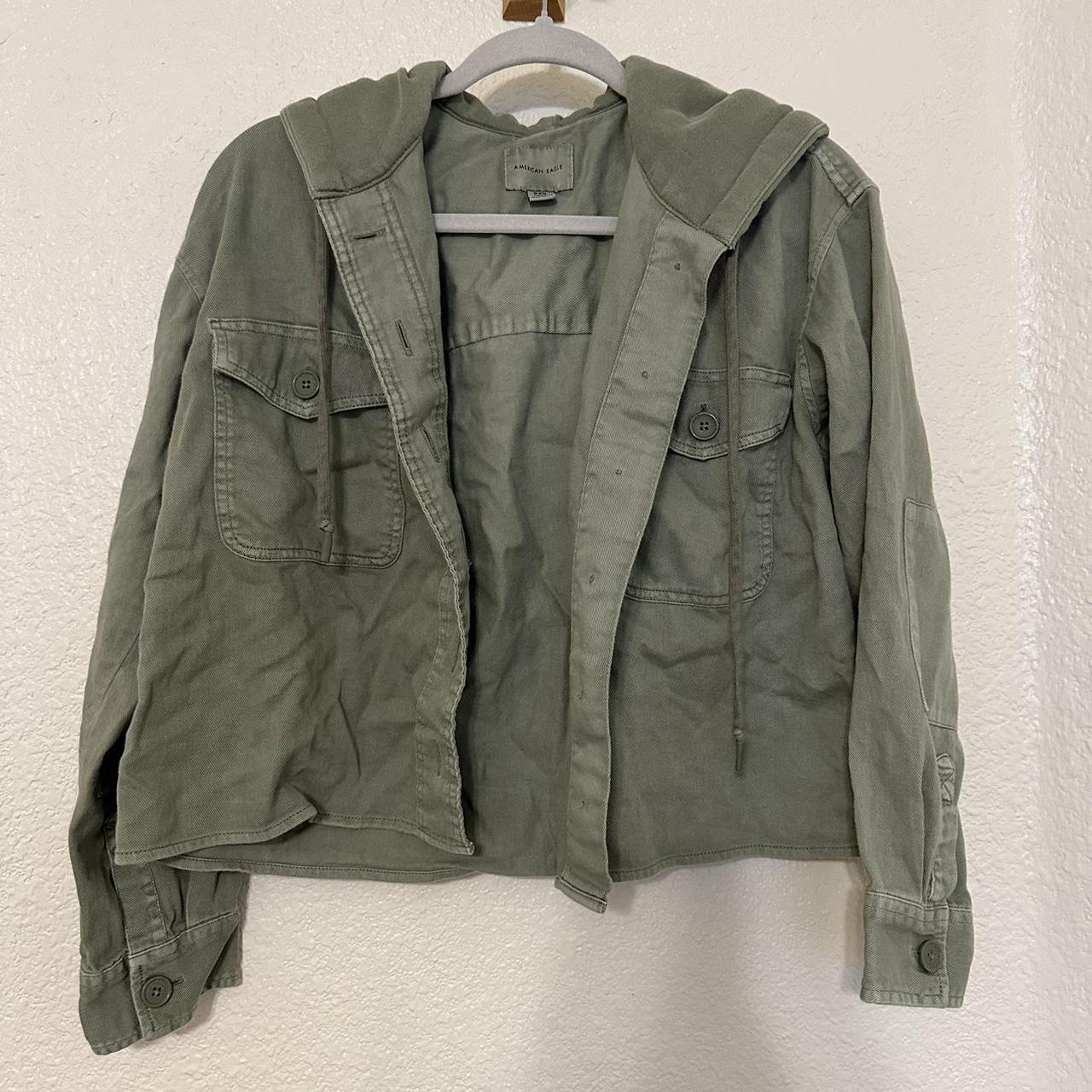 American eagle best sale green jacket