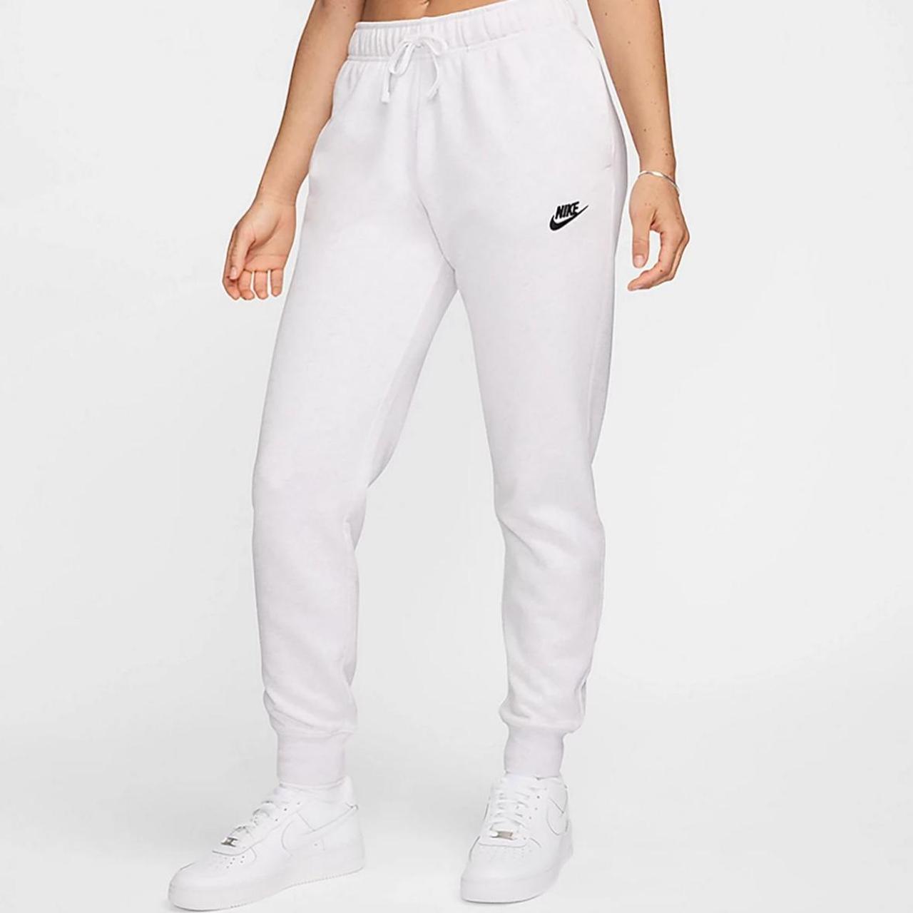 mens nike white sweatpants