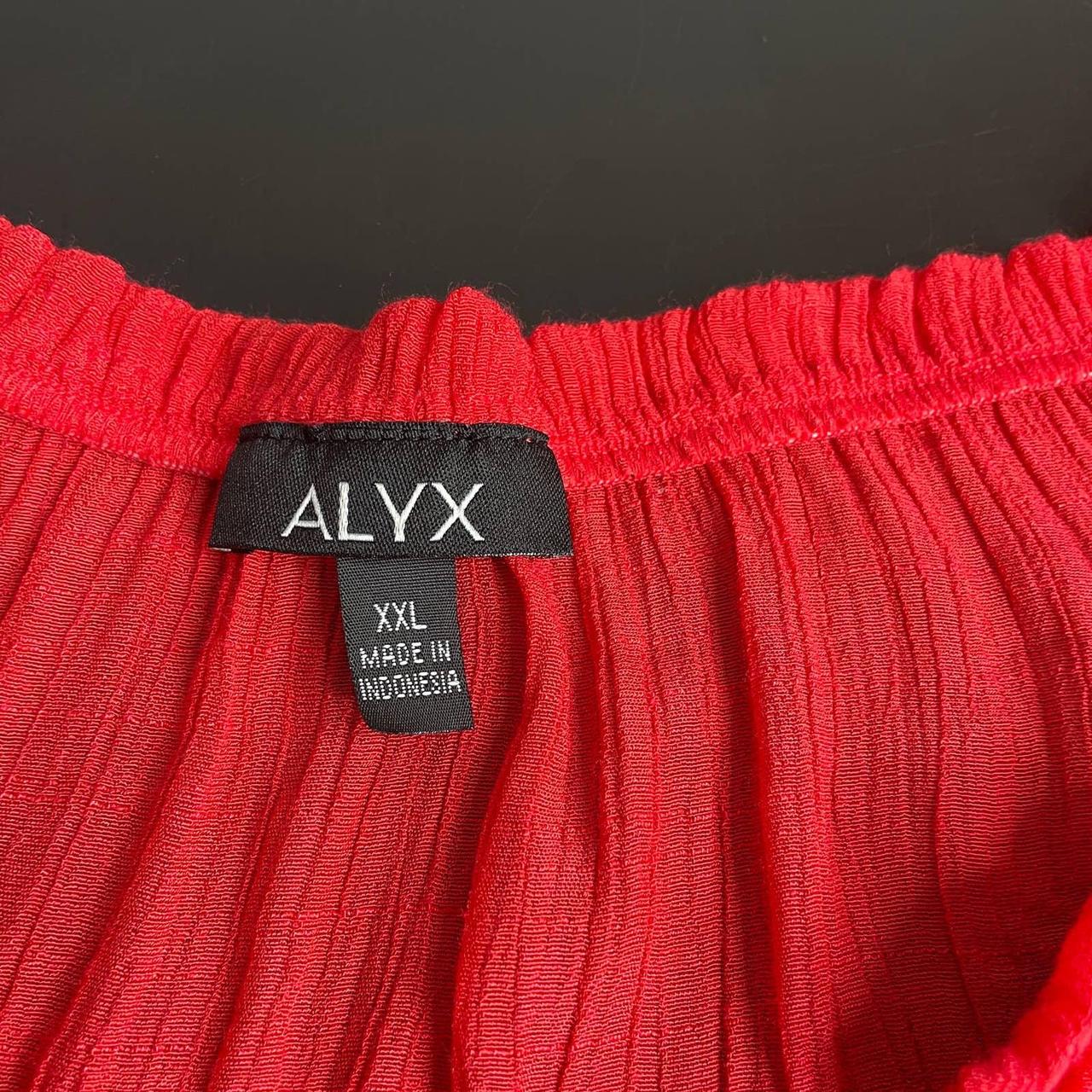 Alyx Women's Red T-shirt (4)