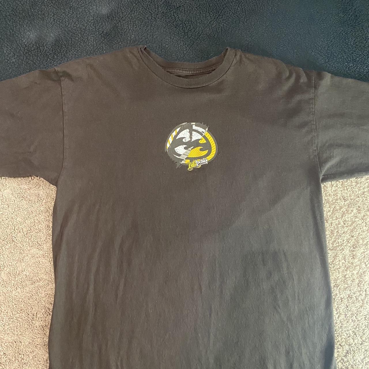 Y2K brown Billa Bong surfer tee great with any... - Depop