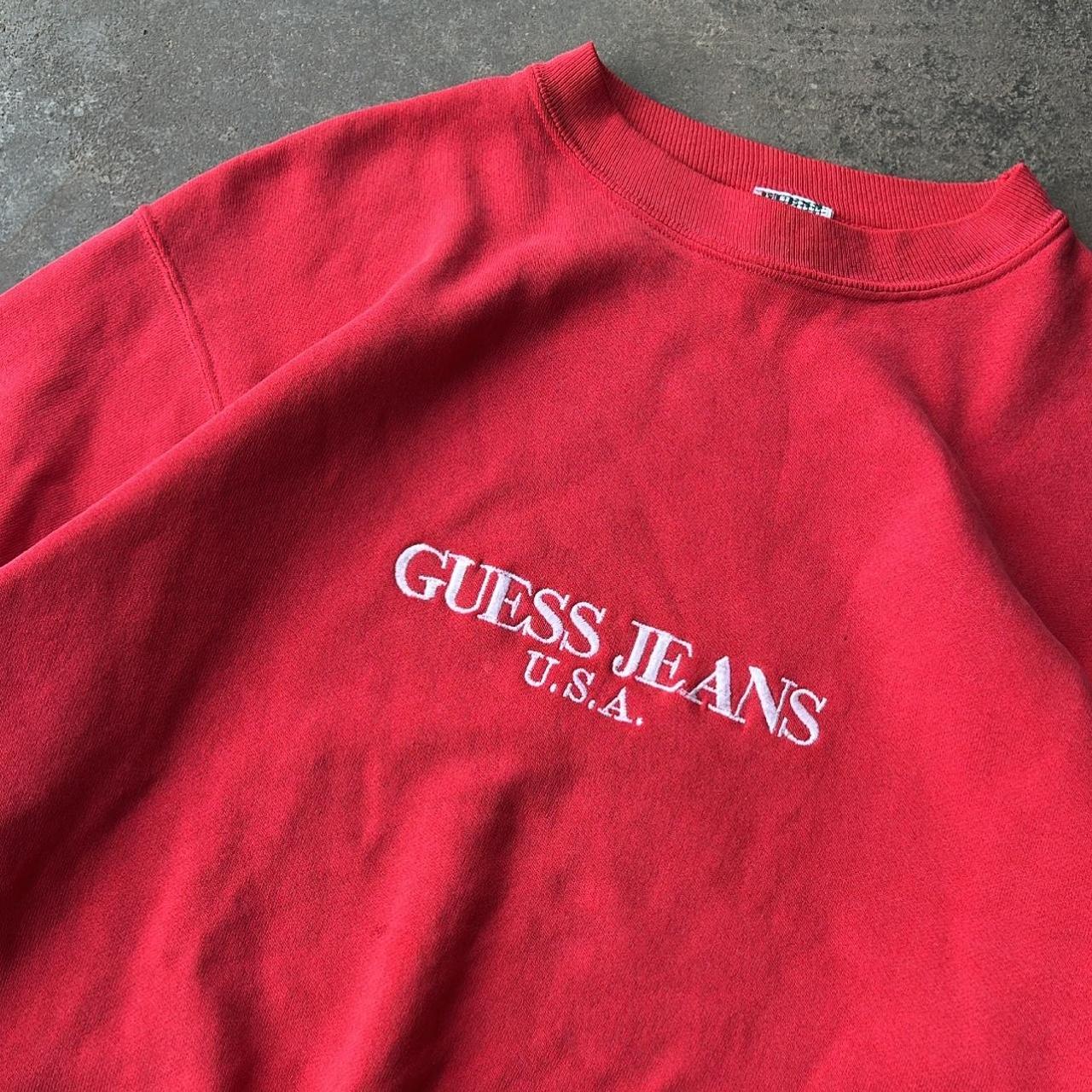 Vintage 90s Guess Jeans USA crewneck! Size XL... Depop