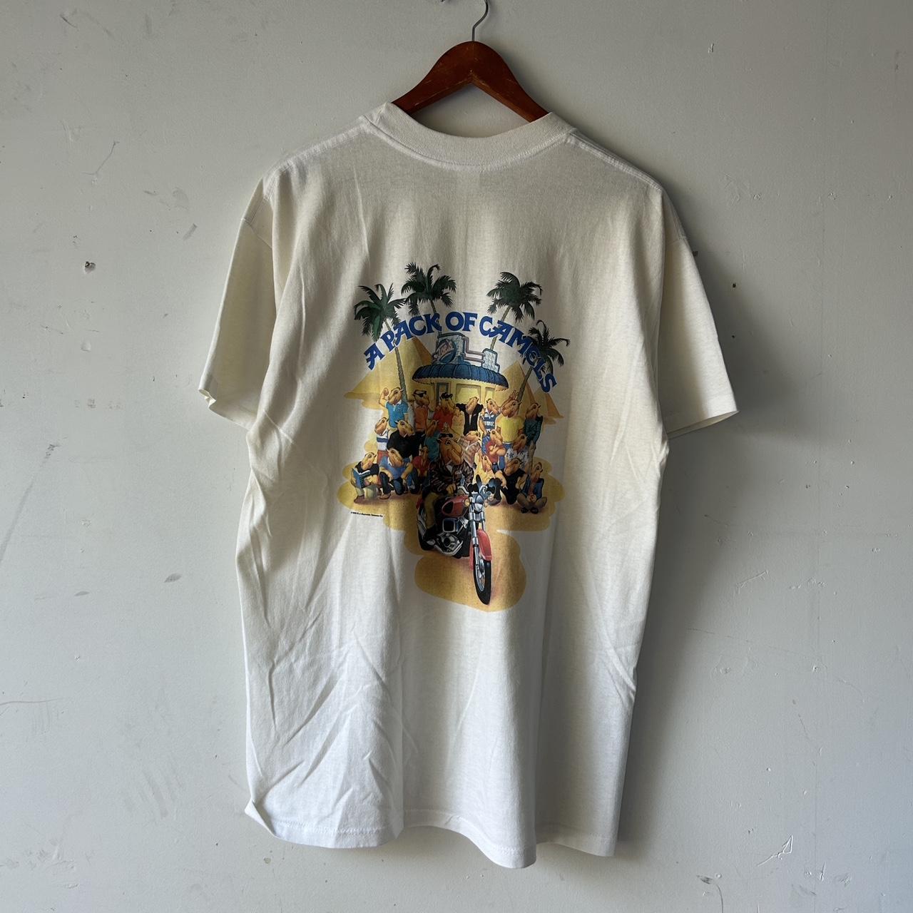 Vintage 90s Camel Cigarettes tee! - Size - In... - Depop