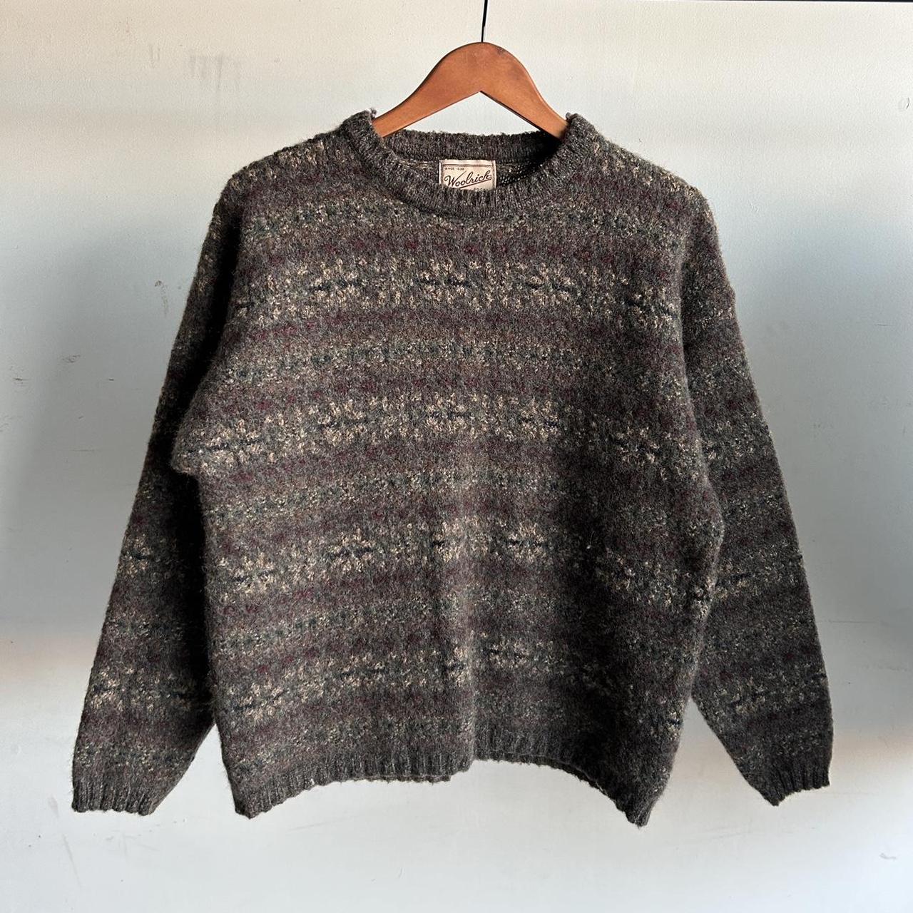 Vintage Made in USA Woolrich Sweater 90s Depop
