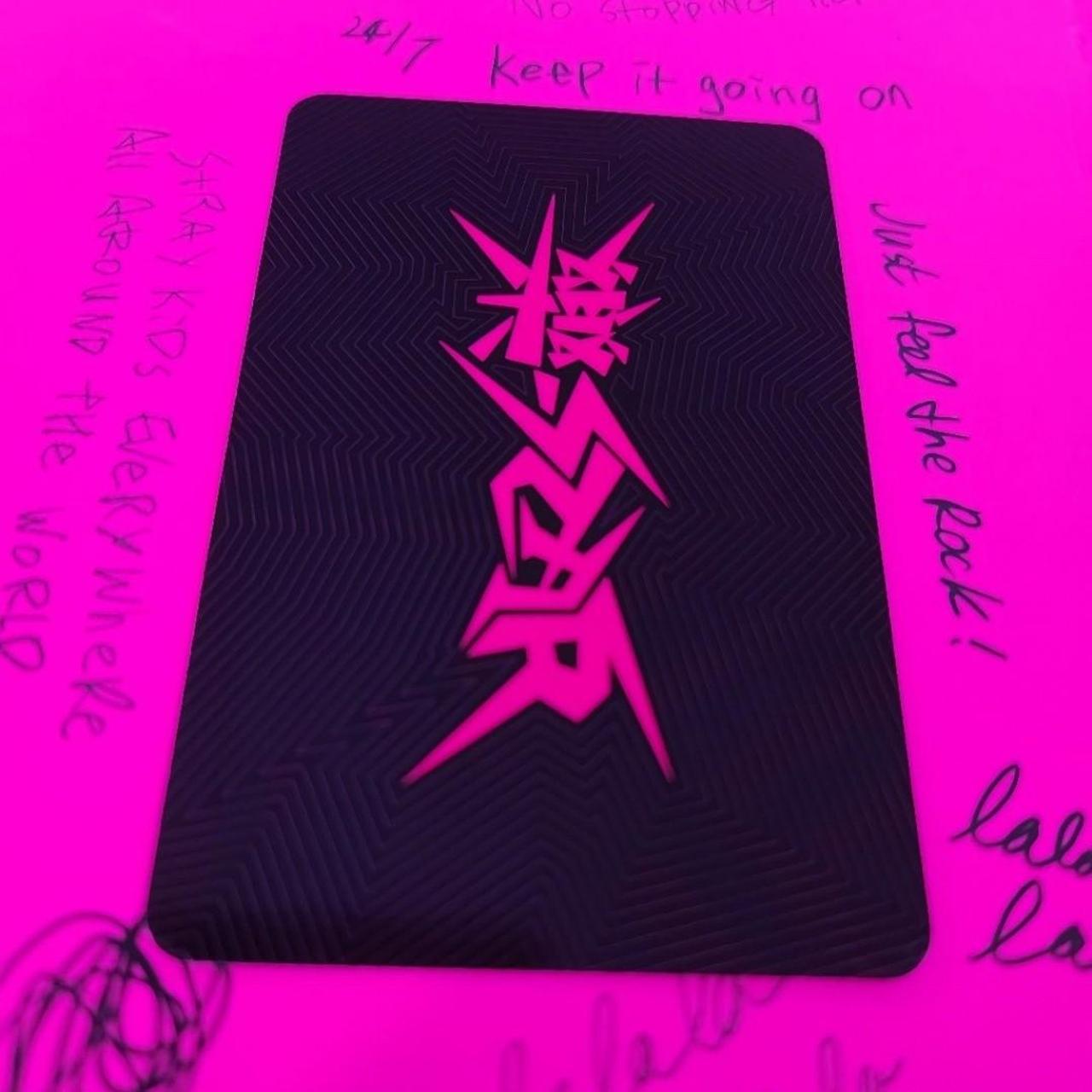 Stray kids Rock Star Album Photocard Bang Chan & | Depop