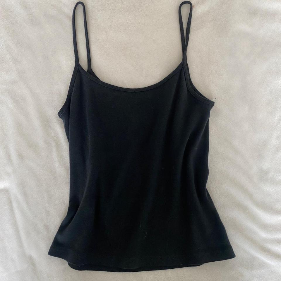 Brandy Melville Skylar Scalloped Tank Black - $16 (20% Off Retail) - From  jeni