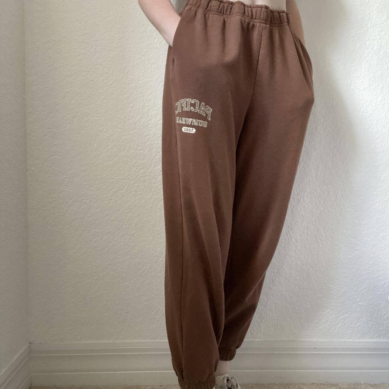 PacSun Brown Sweatpants