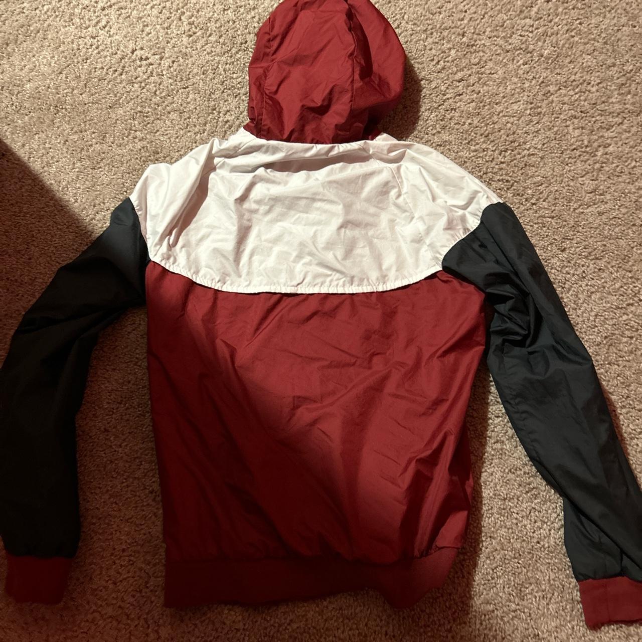 red white and black nike jacket