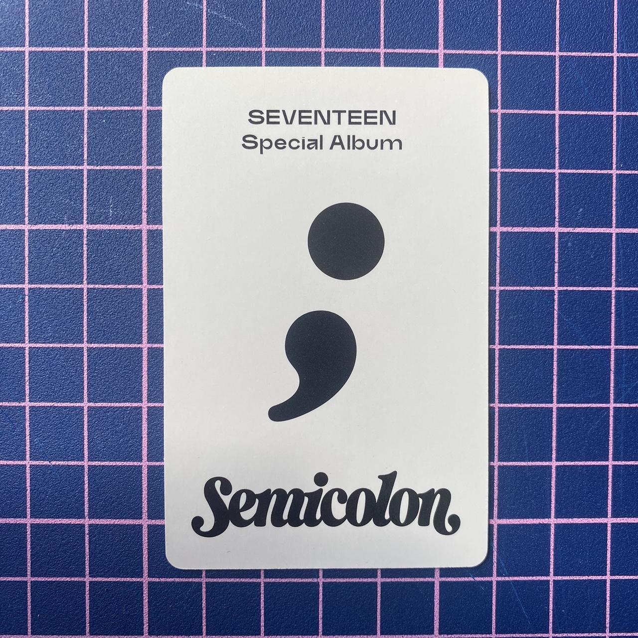 Seventeen Woozi 'Semicolon' pc Perfect condition, | Depop