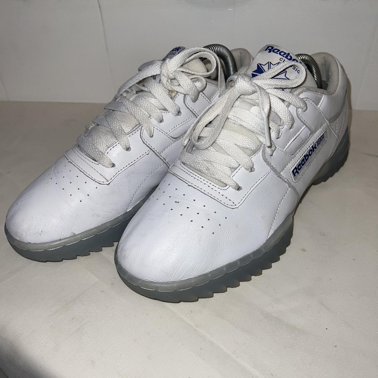 Reebok workouts I ve blue sole Very retro you. Depop