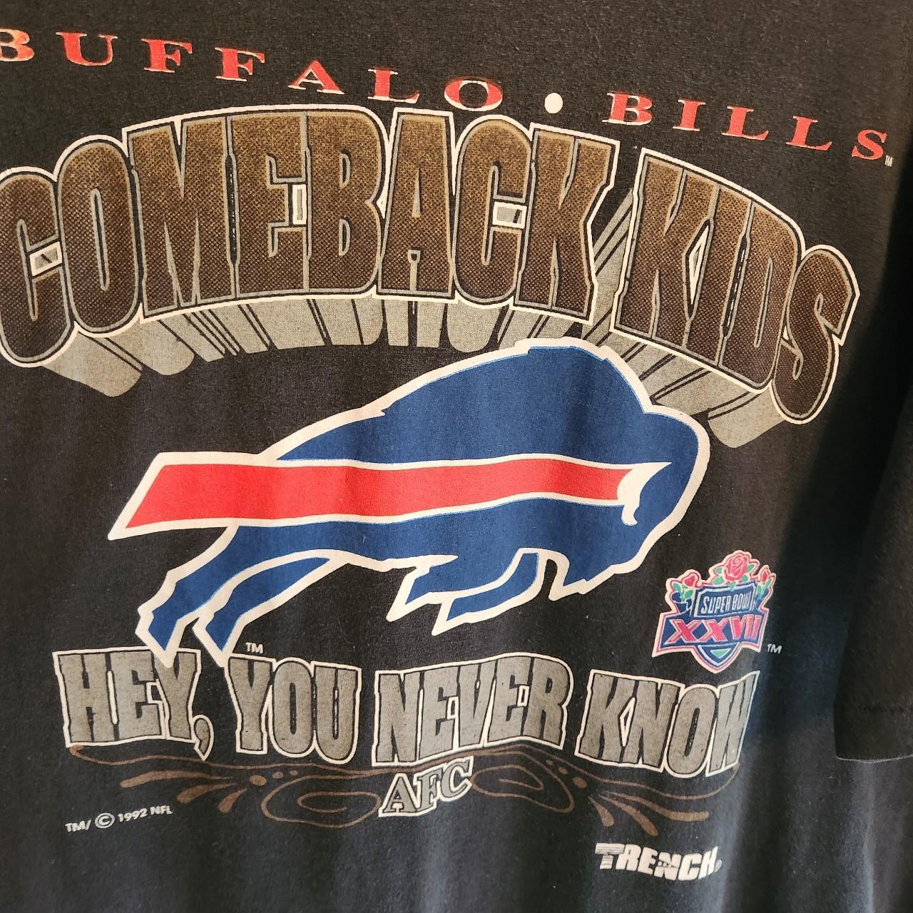 Vintage 1992 Buffalo Bills Super Bowl Sweatshirt. - Depop