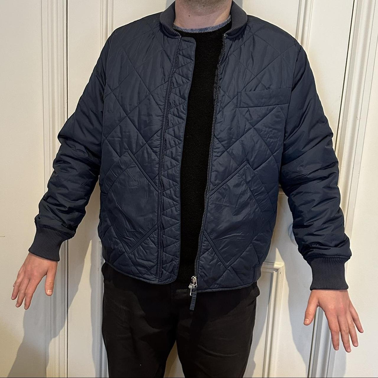 universal works tie front jacket
