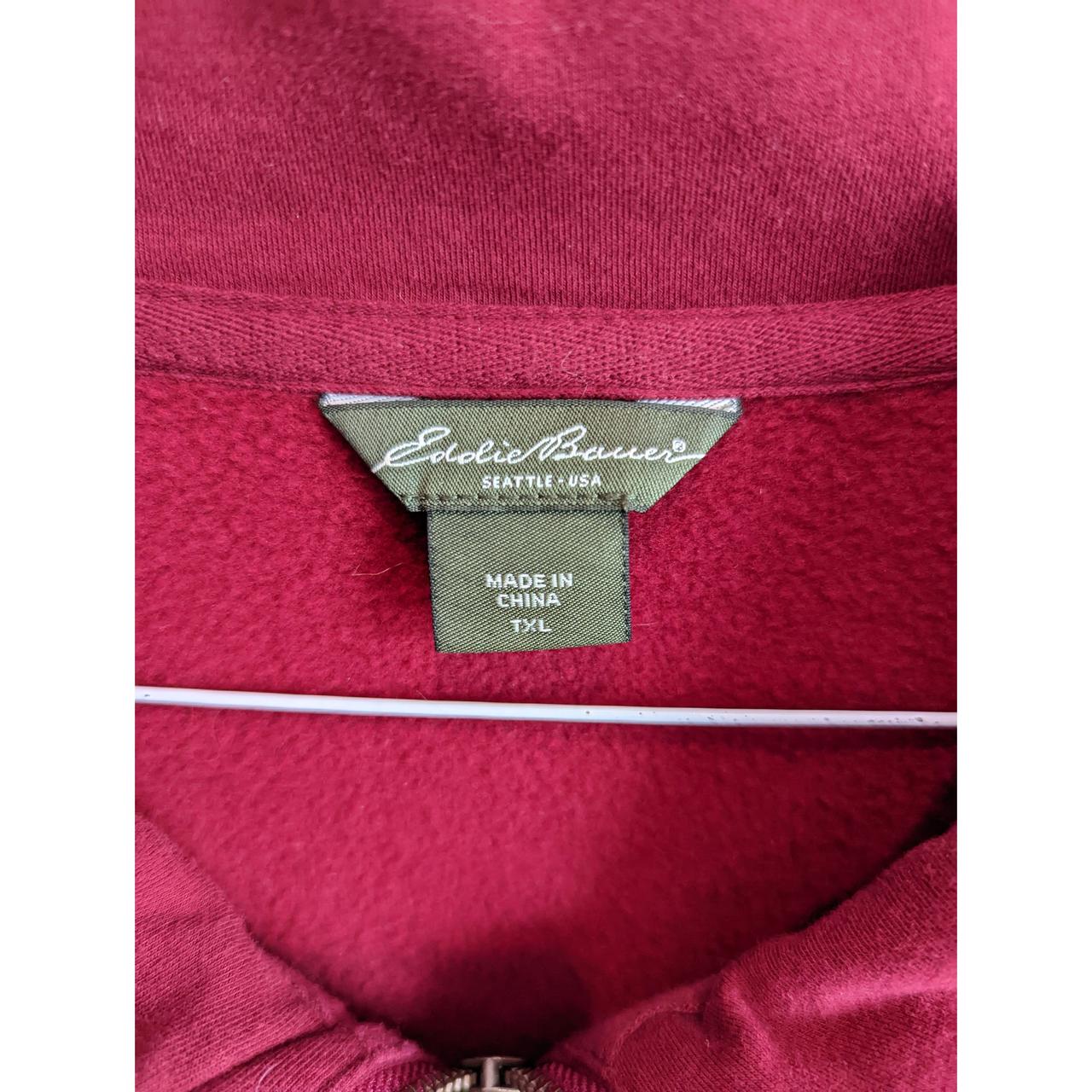 Eddie Bauer, sweatshirt with pull string collar to... - Depop