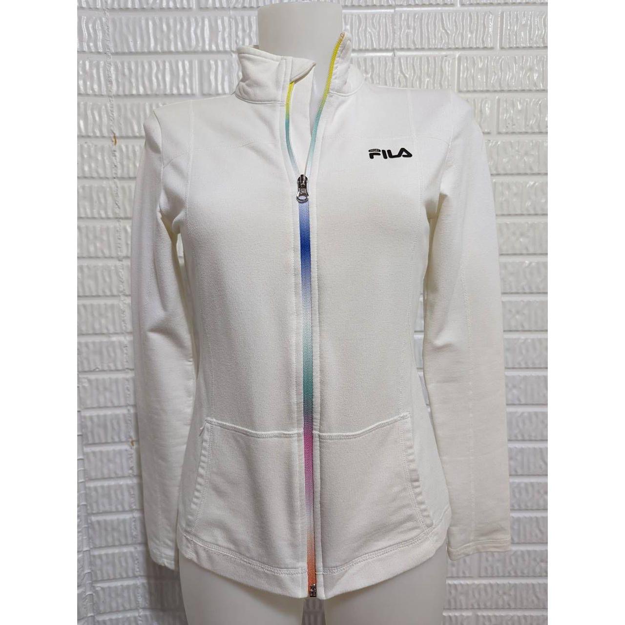 Fila white jacket clearance womens