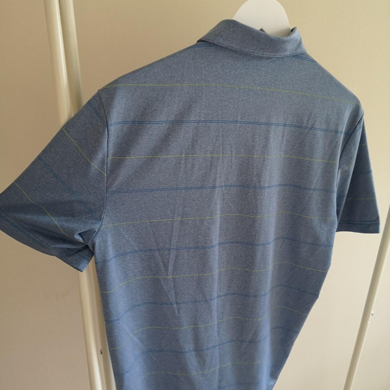 Adidas Men's Blue and Yellow Polo-shirts | Depop