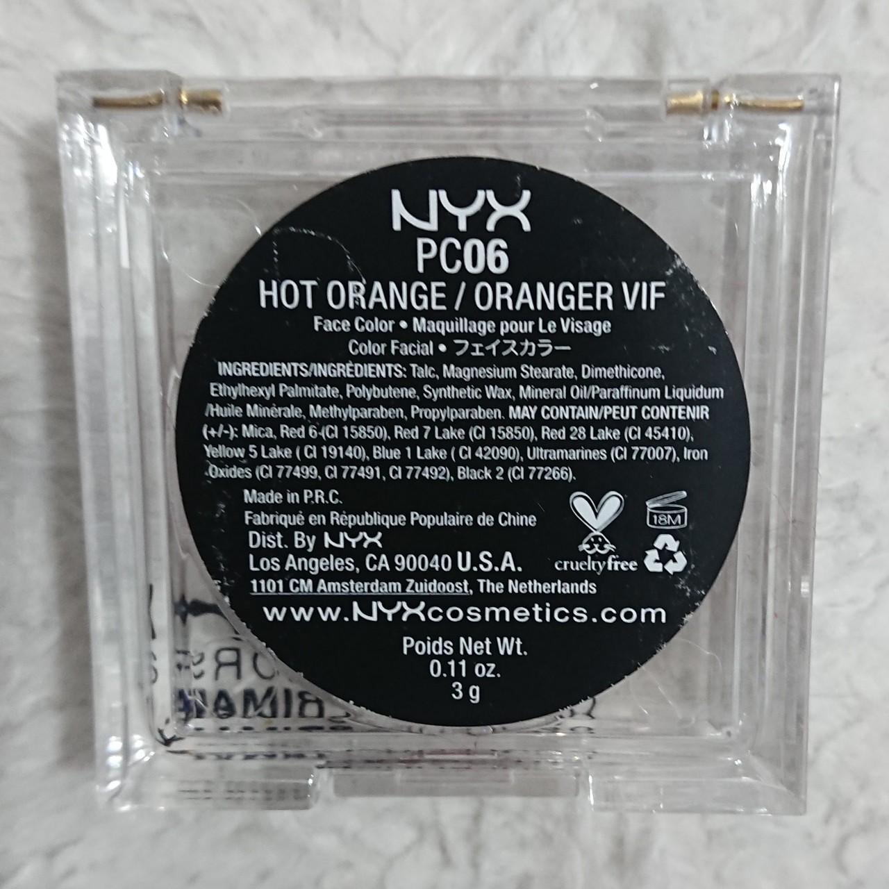 NYX Orange Makeup (2)
